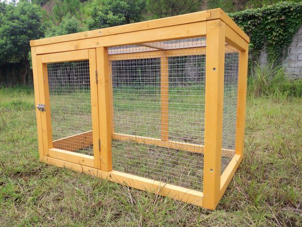 parcs pour poulailler en bois